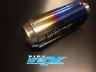 Z750 07 - > Pipe Werx Werx-GP Colour Titanium Round GP Race Exhaust
