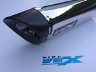 FZS 600 Fazer 98-03 Pipe Werx R11 Stainless Steel Tri-Oval CarbonEdge Street Legal Exhaust