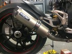 Triumph Speed Triple 1050 Stainless Link Pipe PW144