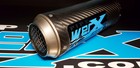 Street Triple 2007-2012 Low Down Single Conversion Pipe Werx WERX-GP Titan Mesh Satin Carbon Race Exhaust
