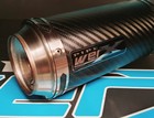 YZF R6 06-16 inc. Decatting Your Std Headers Pipe Werx Werx-GP Satin Carbon Round GP Race Exhaust