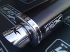 Speed Triple 1200 and RS 2021 Onwards Pipe Werx Powder Black Tri-Oval Street Legal Exhaust