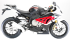 BMW S1000RR 09-14 with Standard Catalytic Converter Fitted