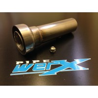 Silencer Pipewerx Baffle DB Killer to fit 53mm Straight Outlet Race Exhaust Can 